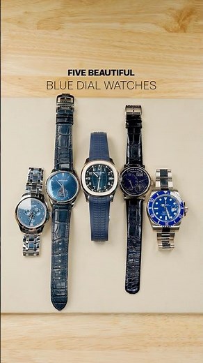 Five Dream Blue Dial Watches - Rolex, Patek and more l SwissWatchExpo