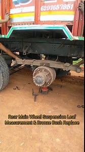 364K views · 2.8K reactions | Rear Suspension Leaf(Leaf spring) Measurement & Bronze Bush Replace . . #auto #automotive #mechanical #indiantruck #ashokleyland #mechanic #automechanic #mechanicguru #santoshpattimistry | Mechanic Guru | Facebook
