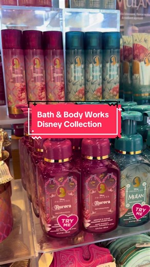 New Bath & Body Works Disney Princesses Collection