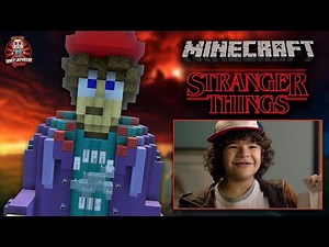 How to Build Dustin from Stranger Things [S1] in Minecraft!!