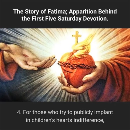 1.6K views · 61 reactions | The Story of Fatima ; Apparition Behind the First Five Saturday Devotion | Proudly Catholic | Facebook
