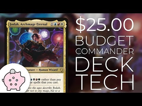 Jodah, Archmage Eternal - EDH Budget Deck Tech $25 | Magic the Gathering | Commander