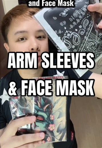 Protective Motorcycle Accessories: Tattoo Arm Sleeves & Face Masks