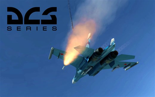 【DCS World】Su-27入门讲解，简单的空战入门