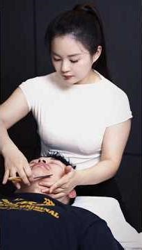 Shave & Face Massage ASMR 😱|| #asmr #asmrvideo #asmrsounds #massage #shorts #shortvideo #ytshorts ||