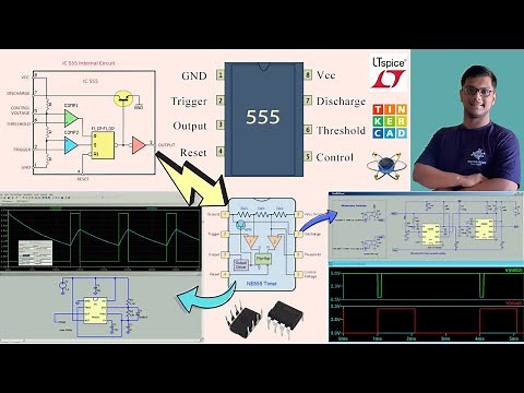 555 Timer IC on LTspice Full Course | Monostable & Astable Mode | #555 #555ic #555timer #ltspice