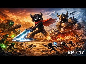 Stick Giant: Army Battle - Epic Stickman War & 2 Player Fighting (EP -17)
