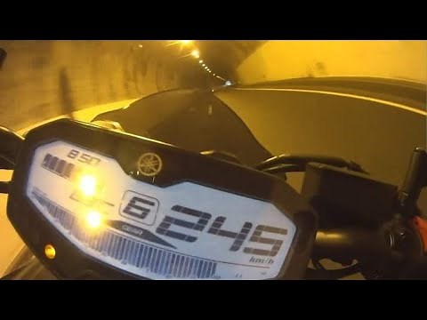 Mt-07 Top speed 245km/h