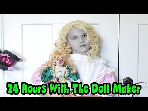 24 Hours In My Room With The DOLL MAKER! The Doll Maker Games! 24 Hours With The Doll Maker
