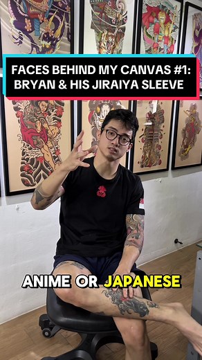 Faces Behind My Canvas: Bryan's Jiraiya Tattoo Story