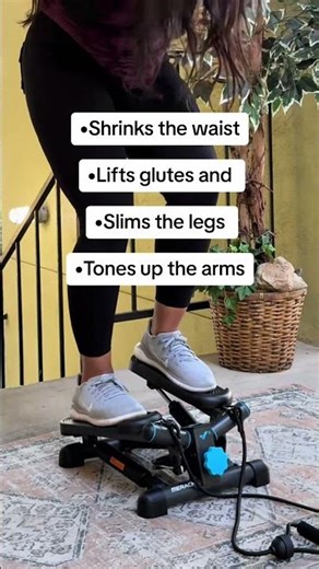 MERACH Twist Mini Stepper! Full-Body 20-Min Home Workout • Tones Arms • Shrinks Waist • Li