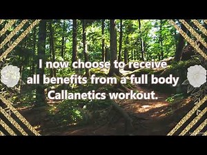 ❉ Callanetics Workout! ~ Full Body + Flexibility + Lose Weight + Feel Great ~ Ocean Sounds