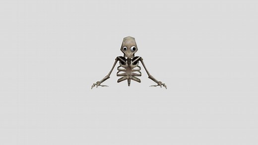 Gorilla_tag_lucy_ghost (white) - Download Free 3D model by Soundervr