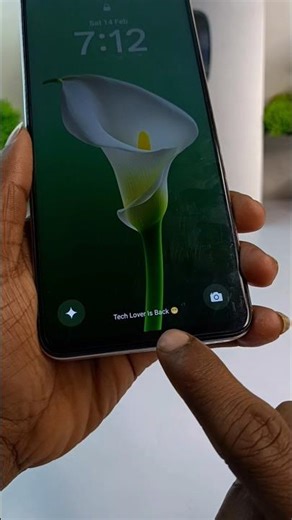 how to make your name in lock screen on realme