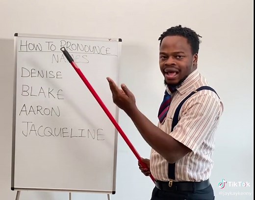 How To Pronounce Names class one 😩😂😂 #comedу #Toronto #nigeriantiktok #shortman