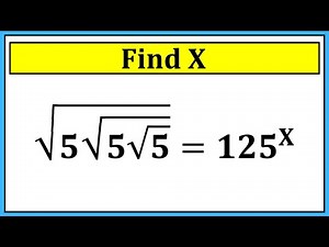 Nice Square Root Math Simplification | Find the Value of X