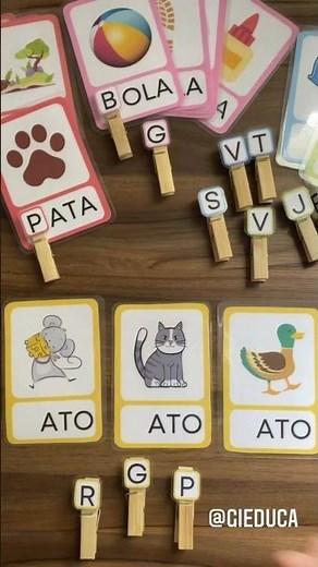 Ideas para aprender letras y palabras jugando | Actividades para preescolar