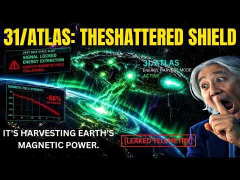 3I/ATLAS: THE SHIELD COLLAPSES — It Just CUT THROUGH Earth's Magnetic Field! | Michio Kaku