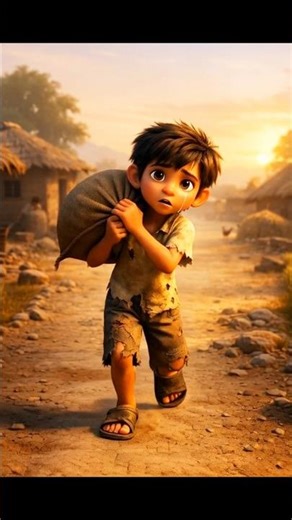 🥹 SAD STORY OF POOR VILLAGE BOY 😔| #sad #cartoon #cartoonvideo