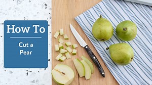 3K views · 49 reactions | There are more than 3,000 types of pears, varying in flavor and texture. With so many uses and so many varieties, it’s a good idea to know how to cut one.  Learn how! ⤵️ | Cutco Cutlery | Facebook