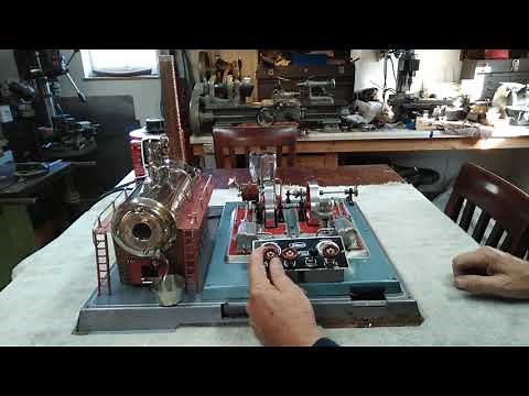 Wilesco D32 live steam engine