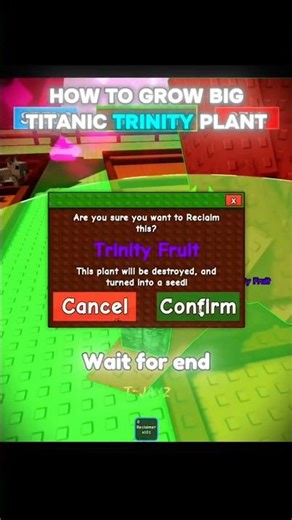 🌱 INSANE TRINITY PLANT GROWTH Trick in Roblox! 😱