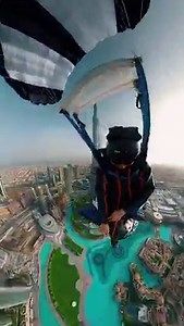 2.4M views · 10K reactions | We dare you to watch this and not go 'wooohoo' at the end. #Wingsuit #BurjKhalifa #MyDubai #ThingsToDoInDubai #SkydiveDubai | Skydive Dubai Desert Campus | Facebook
