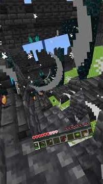 Minecraft, but the world is drip leaf with random structures