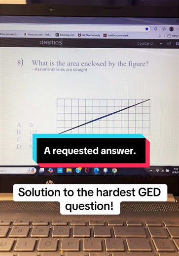 Solving the Most Challenging GED Math Problem