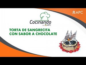 TORTA DE SANGRECITA CON SABOR A CHOCOLATE - COCINANDO CON APC
