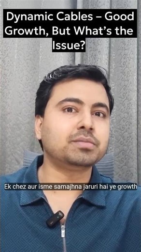 Dynamic Cables – Good Growth, But What’s the Issue?