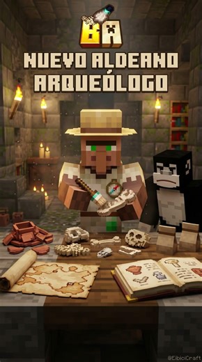 El mejor mod de ARQUEOLOGIA en #minecraft 🦴🐾