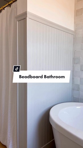 Beadboard Bathroom Makeover: Ideas, Installation, and Wall Treatment