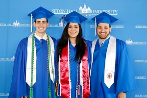 Triple Threat: Siblings Graduate Seton Hall Together