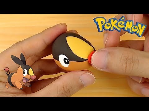 Cute pig pokemon ! Sculpting Tepig easily in clay