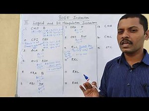 (8085) Logical Instructions in Tamil