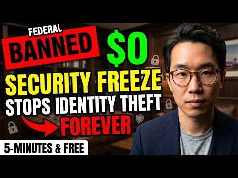 The 5-Minute "Security Freeze" That Stops Identity Theft Forever