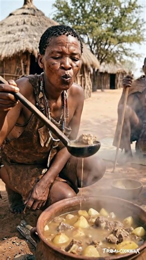 How the San Tribe Cooks in the Kalahari