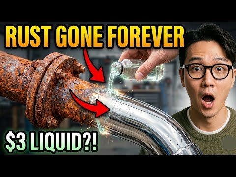 This $3 Liquid Makes Any Metal Rust Proof Permanently - They Never Taught You This