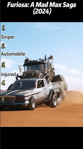 Furiosa: A Mad Max Saga (2024) ｜ Furiosa Overpowered And Captured After High Speed Pursuit