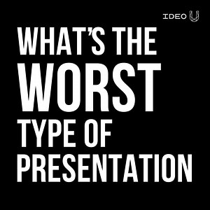 Learn why presentations often fail to have the impact we desire. Gain techniques to help people focus on and remember the information you share in our 5-week online course. | IDEO U