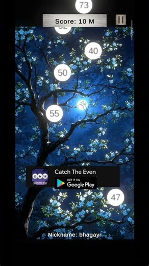 Catch The Even – Fast Reflex Maths Game