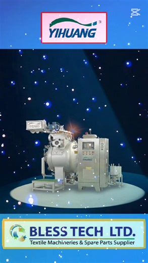 It’s the final day at ITMA ASIA – Singapore Visit YIHUANG at Booth H8-C604 and explore our latest dyeing innovations. | BLESS TECH LTD.