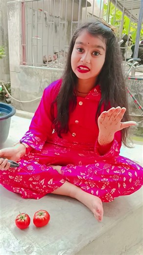 Sonai is fighting with Tomato #funny #shorts