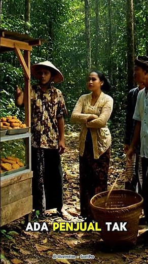 warung gorengan tak berpenghuni di tengah hutan! #shortsfeed #viral #misteri #viralvideo