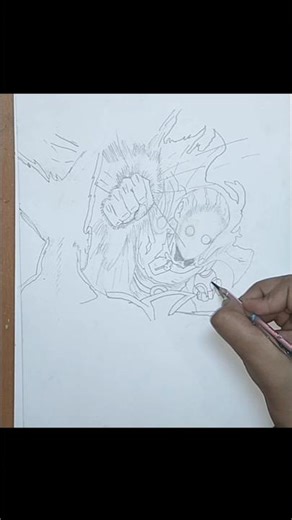 How To Draw Saitama vs Garou | Step By Step | One Punch Man I Hr Art Studio #drawing #arttutorials #
