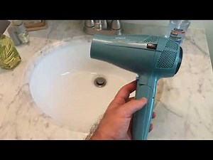 Conair Hair Dryer with Folding Handle and Retractable Cord, 1875W Travel Hair Dryer Review