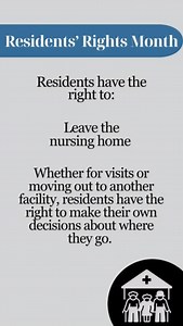 October is Residents' Rights Month. At PKSD, today and every day, our law firm is deeply committed to protecting the rights and dignity of all individuals living in long-term care facilities. #longtermcare #residentsrights #PKSD | PKSD