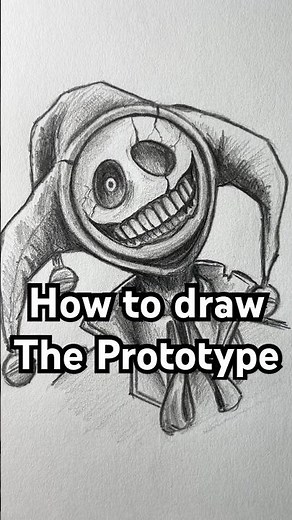 How to draw The Prototype from Poppy Playtime! Easy! #art #poppyplaytime #prototype #drawing #catnap