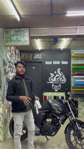 FZ v2 bike sticker modified